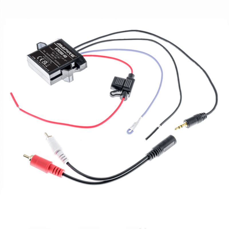 Bluetooth Receiver mit Auto-Remote Ausgang, 2x Cinch, aptX