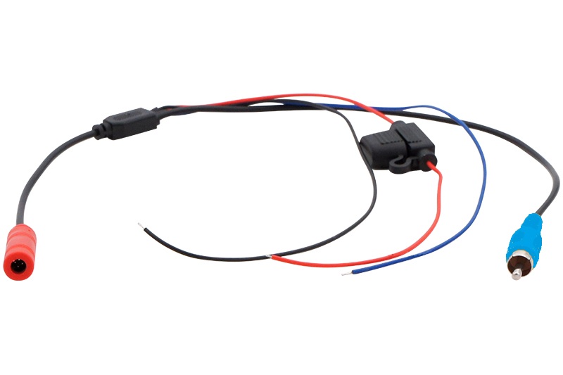 Anschlusskabel 4M Stecker rot BM - AHD blau