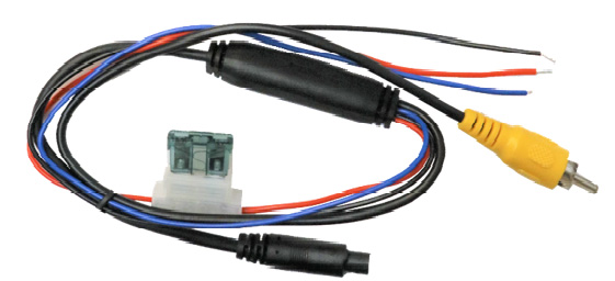 Anschlusskabel 4M 3V mit 3.3V Reduzierer - CVBS gelb