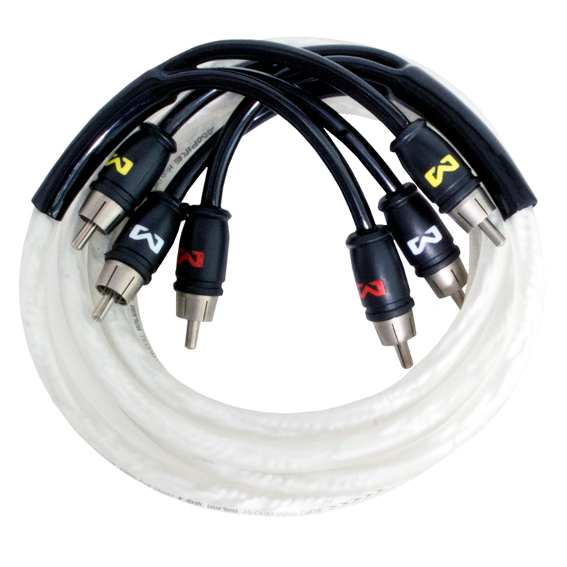 ** Audio-Video-Kabel 1,00m 3-Kanal, Cinch