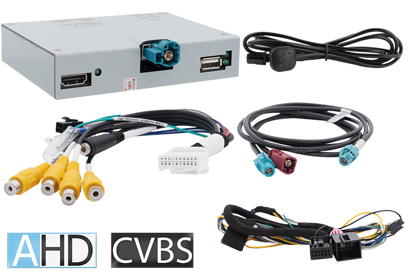 Video-Einspeiser AHD/FBAS/HDMI passend für MB NTG5, NTG5.1