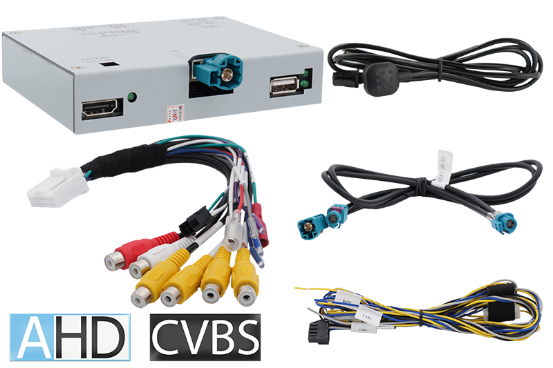 Video-Einspeiser AHD/FBAS/HDMI passend für PSA NAC/RCC/IVI