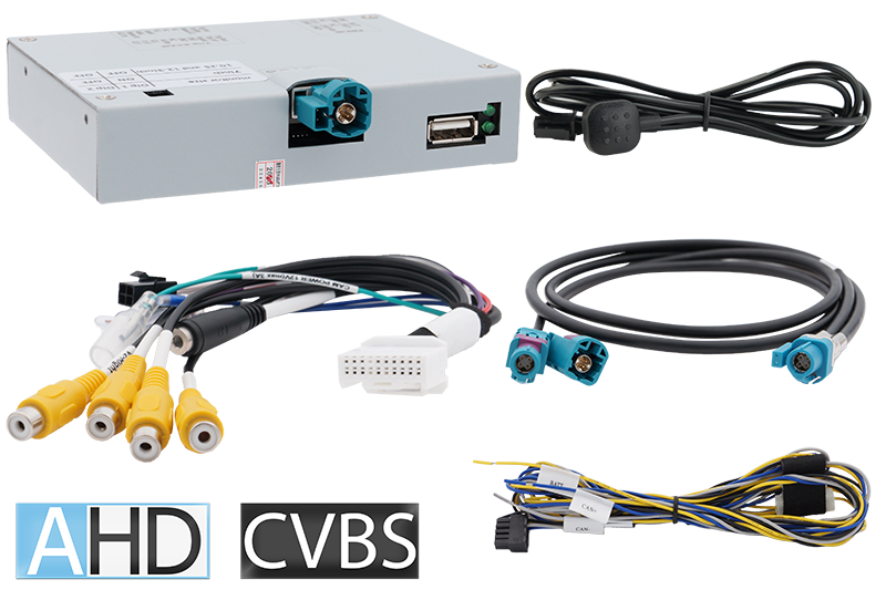 Video-Einspeiser AHD/FBAS passend für PSA NAC/RCC/IVI