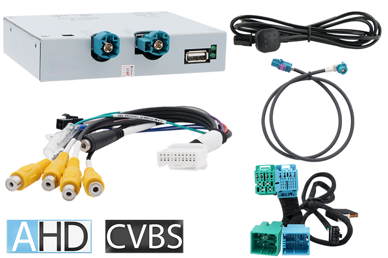 Video-Einspeiser AHD/FBAS passend für Uconnnect5 10 Zoll